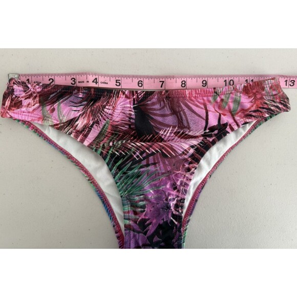 Sol do Caribe Brazilian Two Piece Swimming Suit Women Size M Colorful Pink Lined - Picture 4 of 10